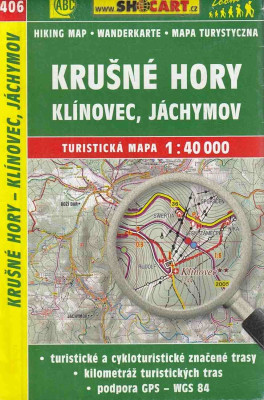 Turistická mapa 1:40 000 Krušné hory, Klínovec, Jáchymov