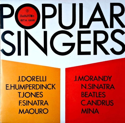LP Popular Singers 