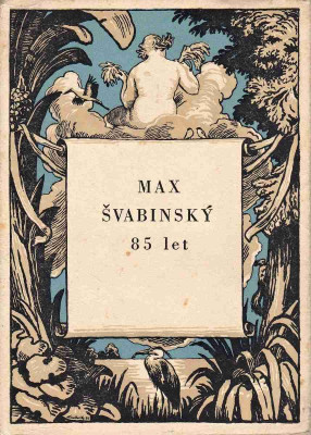 Max Švabinský 85 let - pohlednice