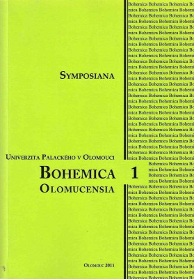 Bohemica Olomucensia 1/2011 - Symposiana